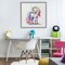 Stupell Industries Watercolor Unicorn & Rainbow Mane Framed Giclee, design by Creative Studio